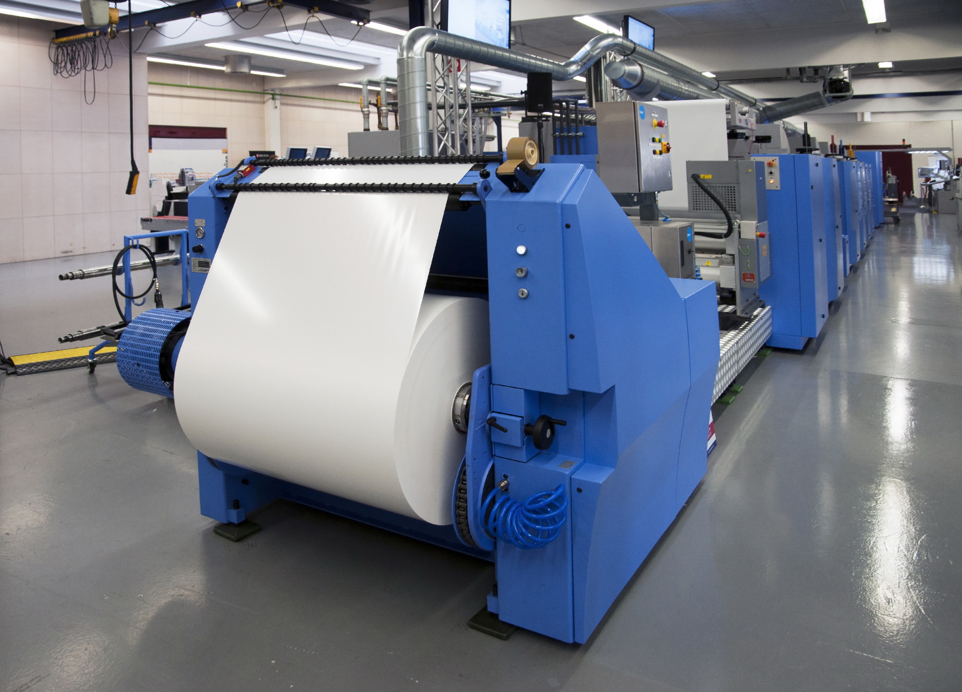 Roll Alignment Printing Press Web Res 
